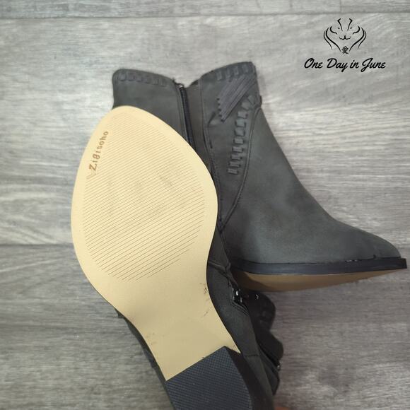 Zigi Soho Halyn Chelsea Block Heel Boots Size 7 - Picture 3 of 5